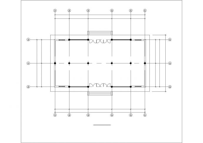 西宁市某大型寺庙全套建筑施工设计CAD图纸（含效果图）_图1