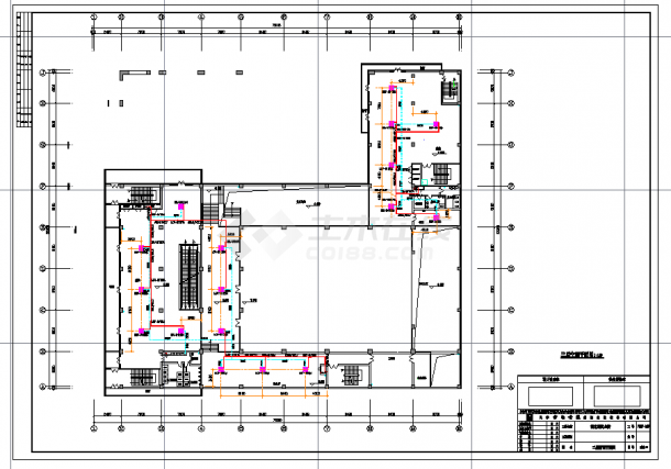 [河北]多层某商业街整套空调系统设计cad施工方案图纸-图二