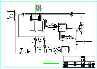 全套热泵空调机房cad设计施工图纸_图1