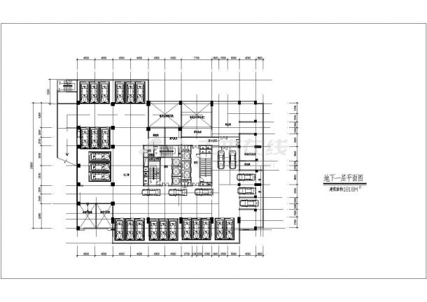 某二十七层综合楼建筑方案全套cad图（含效果图）-图二