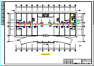 商务办公楼中央空调管道cad设计施工图