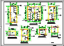 室内家装楼梯、电梯、卫生间cad大样设计施工图_图1