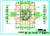 巢湖洗耳池古塔建筑设计CAD施工图-图二