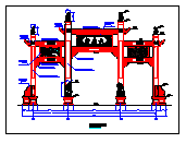 湖南大庸府城牌坊大门成套施工图纸-图二