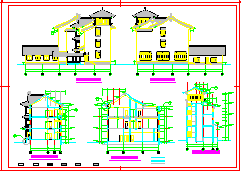 太湖古建筑全套建筑CAD设计施工图纸-图一