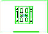 室内装修各式门大样cad立面设计图纸-图一