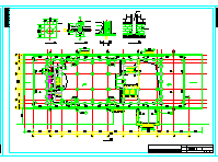 船造型仿古饭店建筑设计CAD方案图-图一