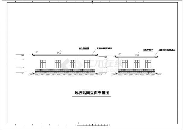 某小区建筑施工方案图-图一