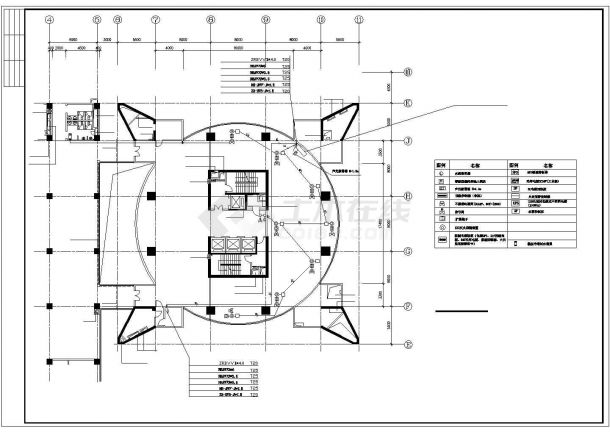 某地区大空间灭火控制系统CAD图（含设计说明）-图二