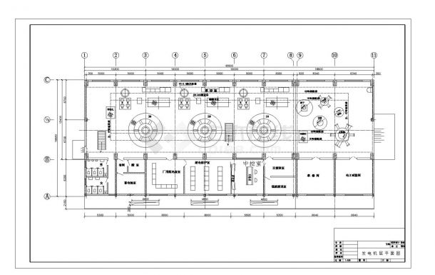 【广东】某水电站初步设计全套施工图（含效果图）-图二