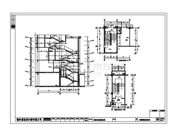  Detailed drawing of a hotel cad plane design scheme - Figure 1