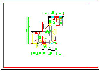 小户型公寓室内装修cad设计施工图纸_图1