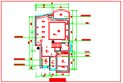 小户型室内家居装修设计平面cad施工图-图二