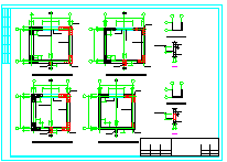 小高层纯剪框结构住宅楼cad工程设计施工图纸_图1