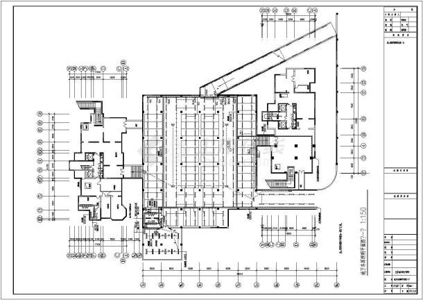 某地区地下停车场电气照明设计图(含设计说明）-图二