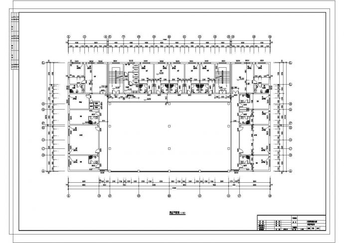 陕西某综合楼电气照明设计cad图纸，含施工说明_图1