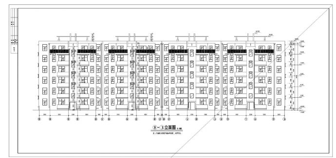 某地市住宅楼建筑CAD图纸_图1