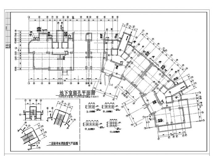 上海市某经典小高层楼房结构施工图CAD参考详图_图1