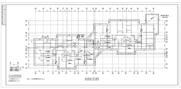 某市房屋剪力墙全套结构设计CAD规划详图-图一