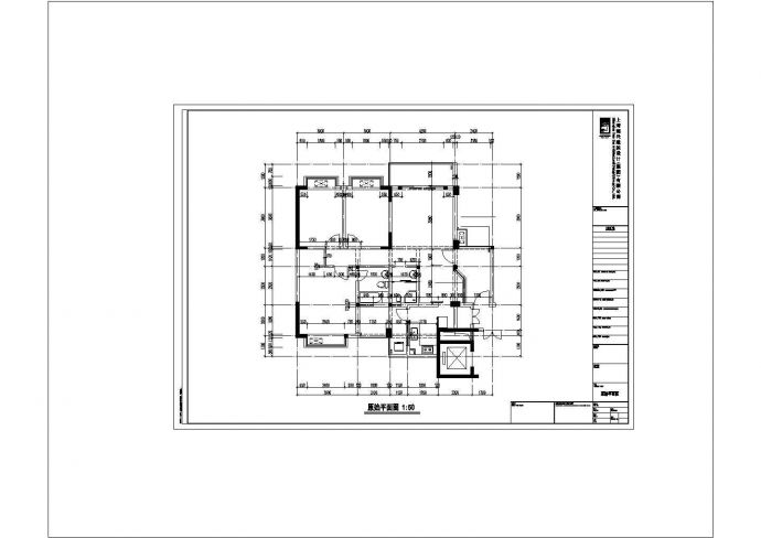 某家庭装修设计规划CAD图_图1