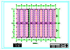 [仓储冷库图纸]-钢桁架冷库加工场结构施工图纸(2013年8月制图)_建筑结构设计-图一