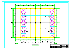 [仓储冷库图纸]-钢桁架冷库加工场结构施工图(2013年8月制图)-图二