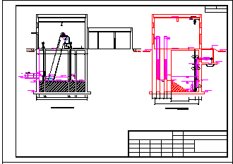 一整套污水泵站施工cad设计图纸-图二
