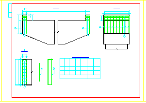 预应力空心板桥梁结构cad设计施工图纸-图二