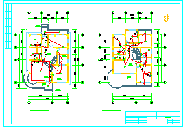 整套别墅电气设计CAD施工图纸-图一