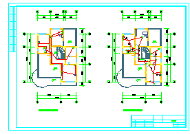 整套别墅电气设计CAD施工图纸-图二