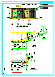 某商场建筑外幕墙cad施工设计图（包含结构节点图）-图二