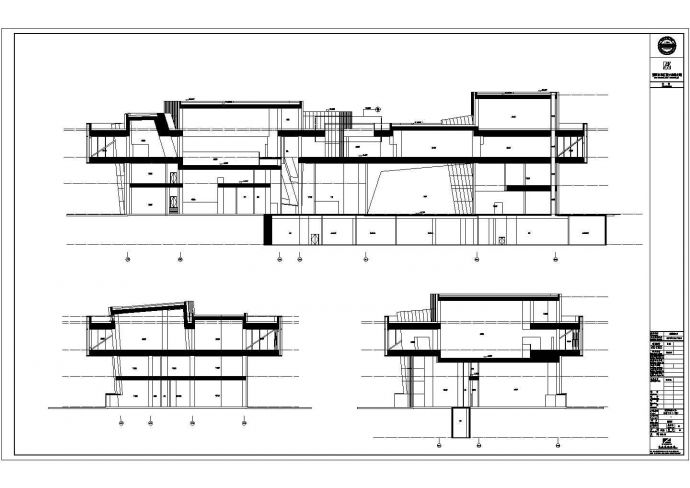 铁路口岸创新中心全套建筑施工设计cad图纸(含招标地勘)_图1