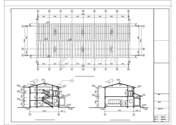 某大型食堂建筑设计参考详图-图二