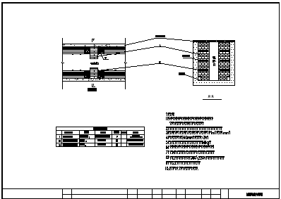 2.5米宽地下电缆管廊详细cad设计施工图