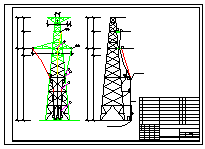 110kV电缆埋地排管辐射设计全套cad施工图-图二