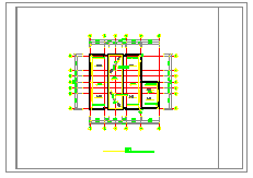 长17.34米 宽13.72米 1层237.9平米砖混结构市城区土建公厕建筑施工图（含设计说明）_图1
