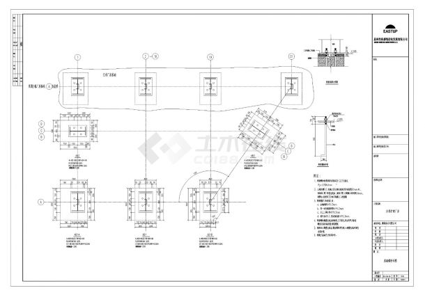 鹏翔岗石有限公司扩建厂房布置CAD参考详图-图一