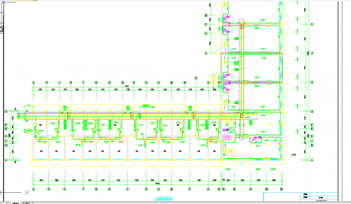某地多层住宅楼采暖系统cad设计施工图纸_图1
