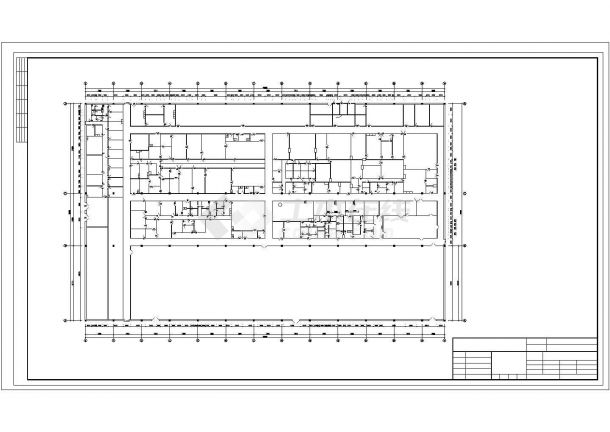 某地区净化药厂供水及消防设计施工CAD图-图一