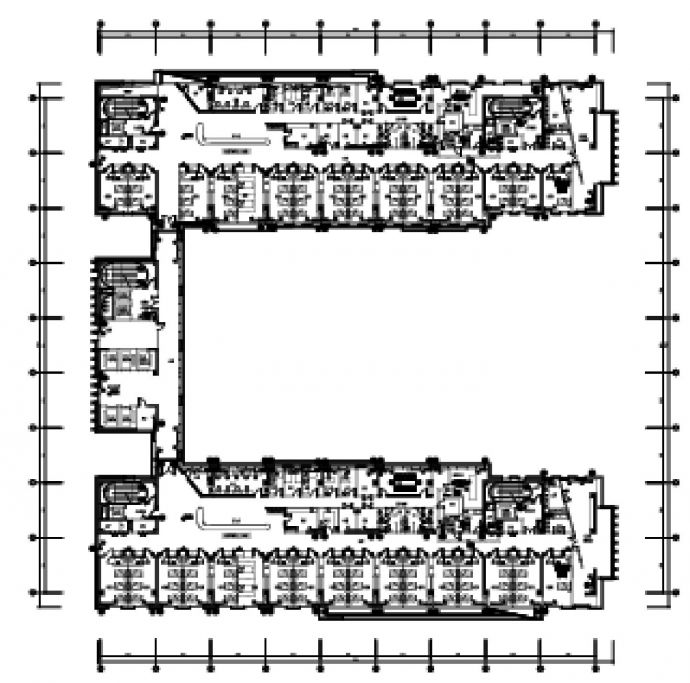 拉萨市白定医院项目一期工程-8至10层采暖CAD图.dwg_图1