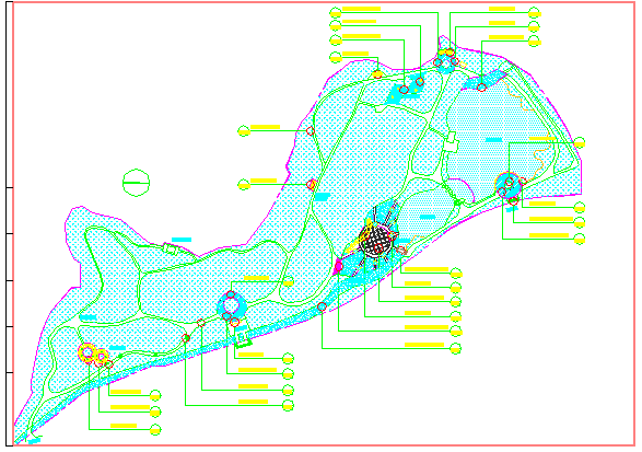 某林西公园CAD全套施工设计图纸_图1