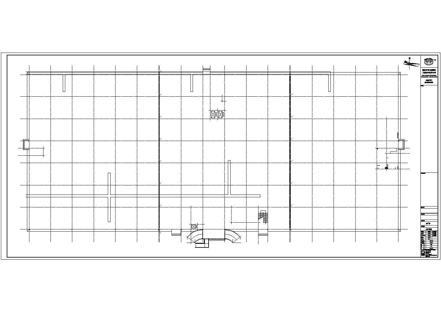 昆山某丙类多层框架结构厂房建筑施工设计全套图