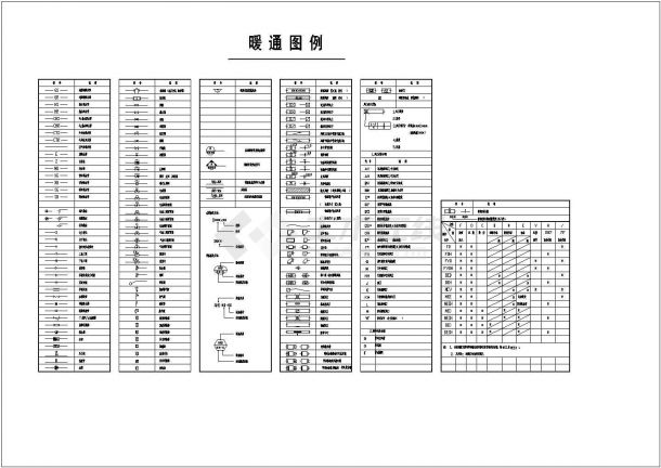 某地源热泵加湖水（调峰）机房全套施工cad图纸（十三张）-图一