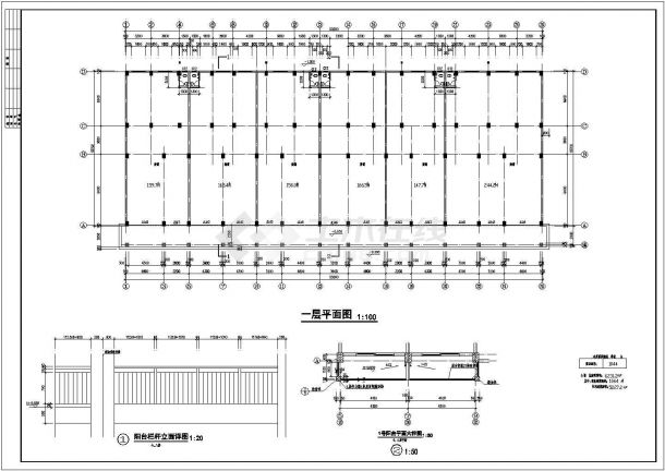 某深圳市小区住宅楼建筑设计图纸-图二