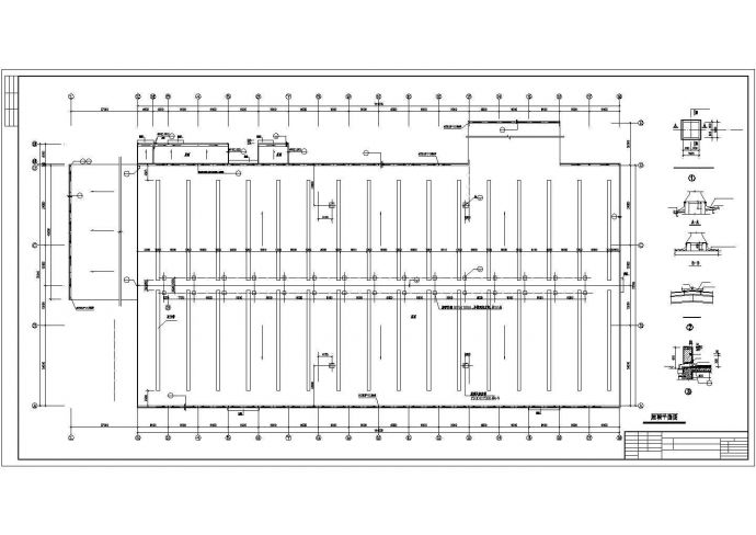 某企业钢结构厂房施工方案图_图1