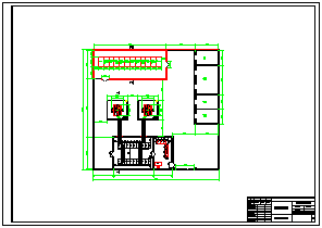 某35kV变电站全套CAD设计图纸-图二
