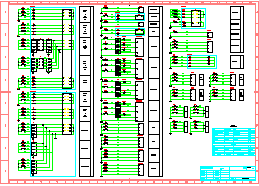 某220kV变电站全套电气原理cad设计图纸-图一