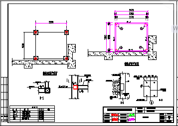 某观光电梯井道钢结构建筑设计cad施工图（共10张）-图一