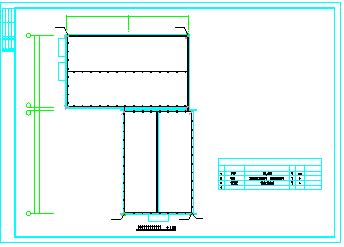 某水厂电气cad设计图纸（含系统图、原理图、动力布置图、防雷接地图等）-图一