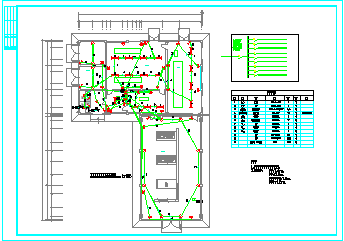 某水厂电气cad设计图纸（含系统图、原理图、动力布置图、防雷接地图等）-图二